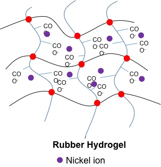 Cross-linked Rubber